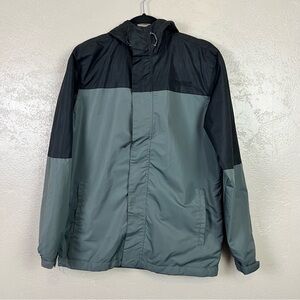Magellan Outdoors Mens‎ Small  Hooded Black Fleece Lined Jacket